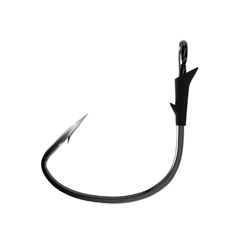 Trokar Tournament Tube Hook - Platinum Black, Size 1-0 (Per 7)