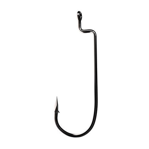 Trokar Worm Hook HD, Platinum Black - Size 5-0 (Per 5)