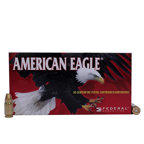 357 Sig - American Eagle, 125 Grains, Full Metal Jacket, Per 50