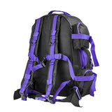 Tactical Backpack - Black w-Purple