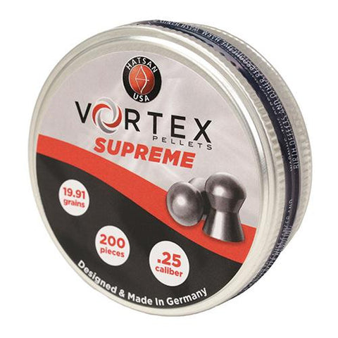 Vortex Supreme Pellets - .25, 19.91g (Per 200)