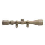 Shooter I Series 3-9X40 Tan Scope-Weavr Rings