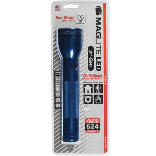 ML300L LED 2 Cell D Flashlight - Clam Package, Blue