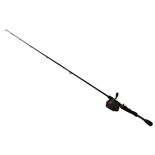 33 Max Spincast Combo - 6'6" Length 2 Piece Rod, 2.6:1 Gear Ratio, 1 Bearing, Medium-Heavy, Ambidextrous