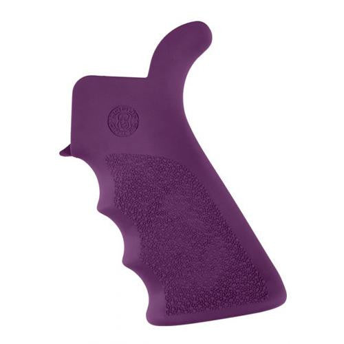 AR-15 Rubber Grip - Beavertail w-Finger Grooves Purple