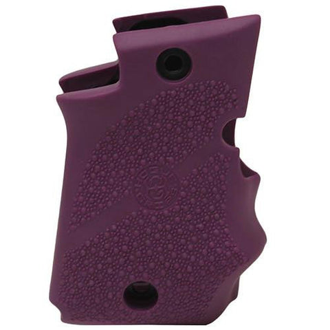 Sig P938 Rubber Grip - Ambidextrous, Finger Grooves, Purple