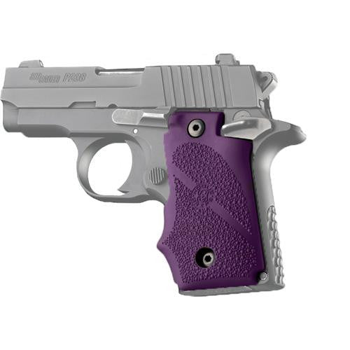 Sig P238 Grips - w-Finger Grooves, Purple