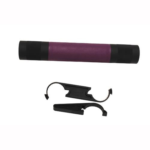 AR-15-M-16 Free Float Forend w-Purple Rubber