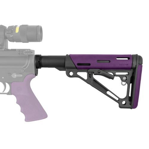 AR-15-M-16 OMC Buttstock Assmbly Mil-Spec Purple