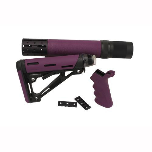 AR-15-M-16 Kit Finger Groove Beavertail Grip, Purple