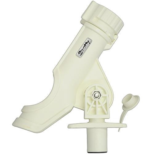 Powerlock Rod Holder - with 0244 Flush Deck Mounts, White