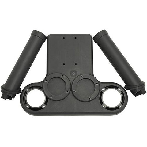 Dual Rod Holder - Original Tube Style, Black