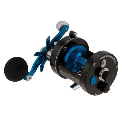 Ambassadeur Blue Yonder Baitcast Reel - 7000 5.3:1 Gear Ratio, 3 Bearings, 28" Retrieve Rate, 20 lb Max Drag, Right Hand