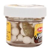 PowerBait Power Clear Eggs Floating Dough Bait, Garlic Scent-Flavor, Chartreuse