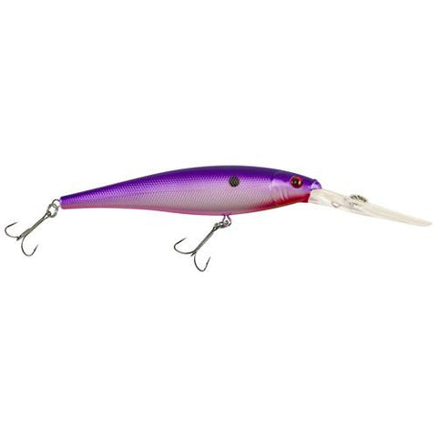 Flicker Minnow Hard Bait - 3" Length, 14'-17' Swimming Depth, 2 Hooks, Prime Time, Per 1