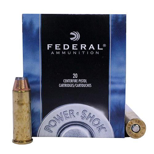 44 Remington Magnum - Power-Shok Hunting, 180 Grains, Jacketed Hollow Point, Per 20