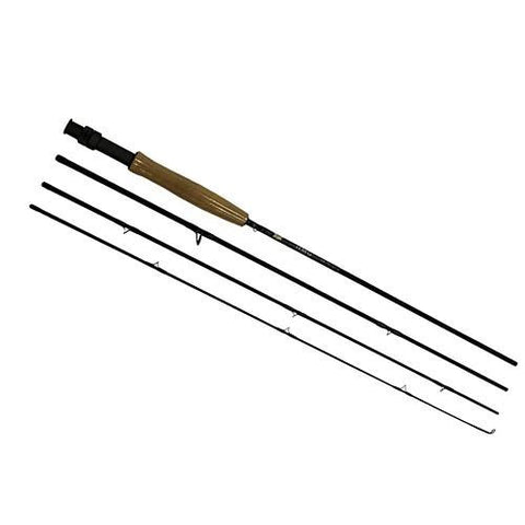 HMG Fly Rod - 7'6" Length, 4 Piece Rod, 3wt Line Rating, Fky Power, Medium-Fast Action