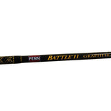 Battle II Spinning Combo - 5000, 5.6:1 Gear Ratio, 8' Length, 2 Piece Rod, 12-25 lb Line Rate, Medium Power