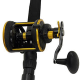 Squall Level Wind Conventional Combo - 30, 6.0:1 Gear Ratio, 7' Length, 1 Piece Rod, 15-25 lb Max Drag, Medium Power