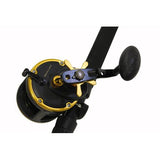 Squall Level Wind Conventional Combo - 30, 4.9:1 Gear Ratio, 6'6" Length 1pc Rod, 20-50 lb Max Drag, Medium-Heavy Power