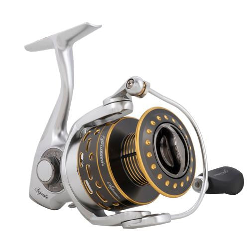 Supreme Spinning Reel - 25 Reel Size, 5.2:1 Gear Ratio, 22.80" Retrieve Rate, 8 lbs Max Drag