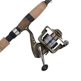 Wild Series Salmon SteelHead Combo - 35, 5 Bearings, 8'6" Length, 2 Piece Spinning Rod, Medium-Heavy, Ambidextrous