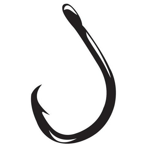 Live Bait Hook, Heavy Duty Circle - Size 6-0, NS Black, Per 5