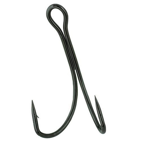 EWG Double Hook - Size 4-0, NS Black, Per 3