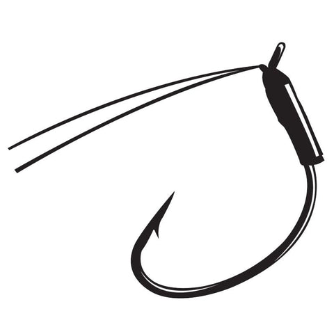 Wicked Wacky Hook - Size 4-0, NS Black, Per 3