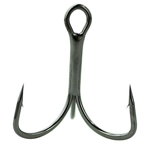 Treble Hook, Extra Wide Gap - Size 6, NS Black, Per 12