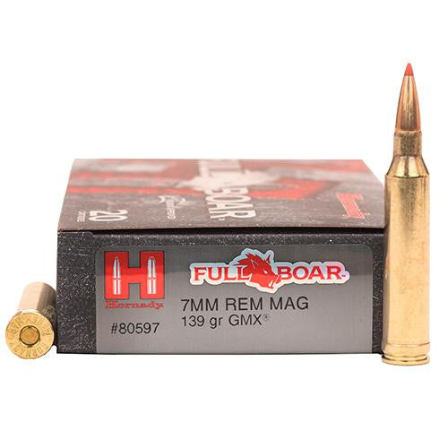 7mm Remington Magnum - 139 Gr GMX Full Boar (Per 20)