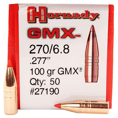 270 Caliber Bullets - .277" 110 Gr GMX (Per 50)