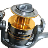 ROX Spinning Reel - 40, 5.1:1 Gear Ratio, 29" Retrieve Rate, 12 lb Max Drag, Ambidextrous