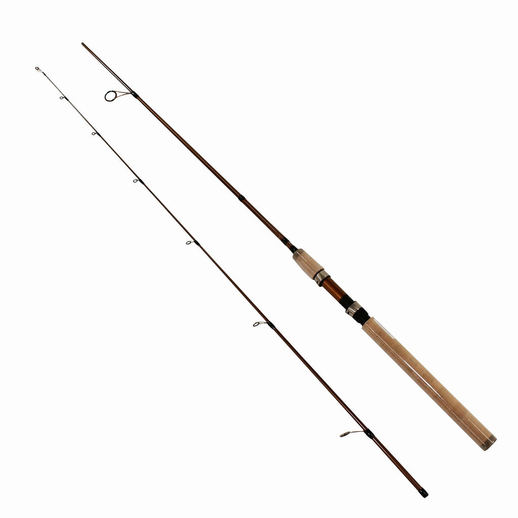 SST Carbon Grip Spinning Rod - 7'6" Length, 2 Piece, 8-17 lb Line Rate, 3-8-1 oz Lure Rate, Medium Power