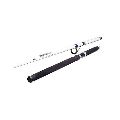 Tundra Saltwater Spinning Rod - 8' Length, 2pc, 10-20 lb Line Rate, 1-2-1 1-2 oz Lure Rate, Medium Power