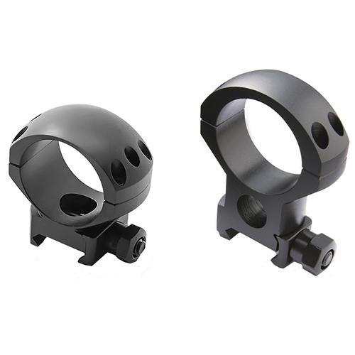 XTR Sig Rings, Pair, Matte Black - 34mm, 1" Height