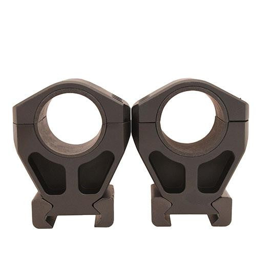 XTR Sig Rings, Pair, Matte Black - 1", 1.5" Height