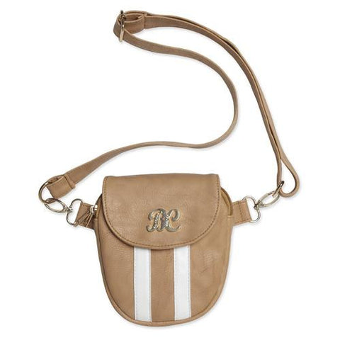 Trilogy Purse - Tan-White