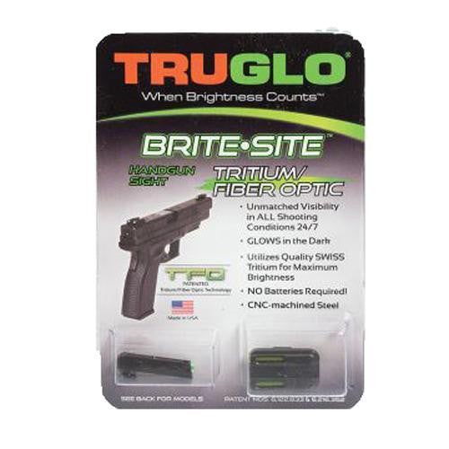 TFO Brite-Site Series - Ruger LC Set, Yellow Riser