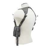 Ambidextrous Horizontal Shoulder Holster - Gray