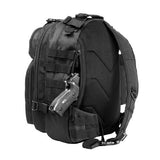 Small Backpack-Mono Strap - Black