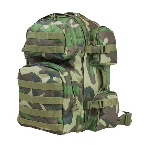 Tactical Backpack - Woodland Camo