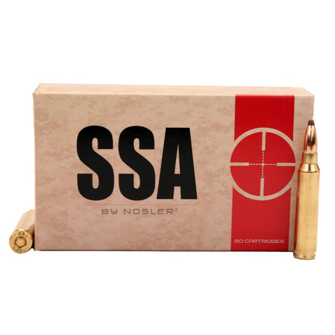 5.56x45mm NATO Ammunition - Silver State Armory, 63 Grains, Soft Point Spitzer, Per 20