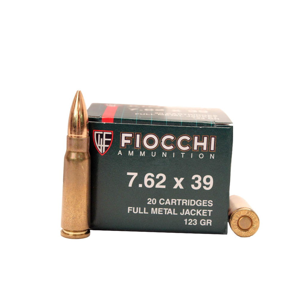 7.62 x 39mm 123 Gr FMJ (Per 20)