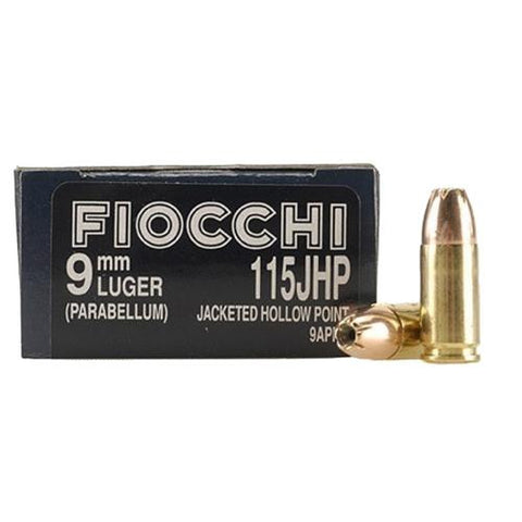 9mm - 115 Gr JHP (Per 50)