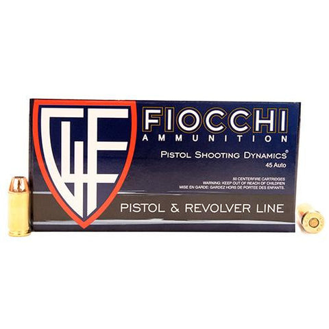 45 ACP - 230 Grains, Jacketed Hollow Point, Per 50