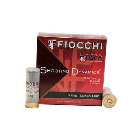 Shooting Dynamics 12 Gauge 2.75" (Per 25) - Size 8, 1 oz