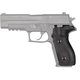 Sig P227 DA-SA Grips - G10 Solid Black