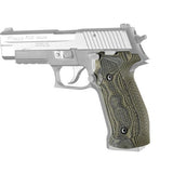 Sig P226 Grips - DA-SA Magrip Pirahna G10 G-Mascus Green