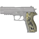 Sig P227 DA-SA Grips - Chain G10 G-Mascus Green